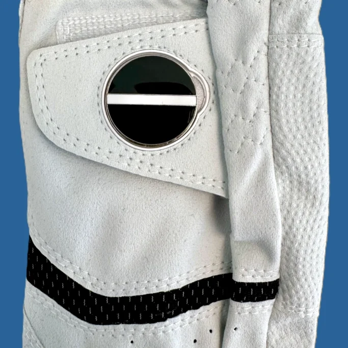 Klettverschluss beim Golfhandschuh - so ist es nicht richtig