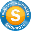 Siegelgrafik Shopvote Kundenbewertungen für GOLFKIDS.FUN